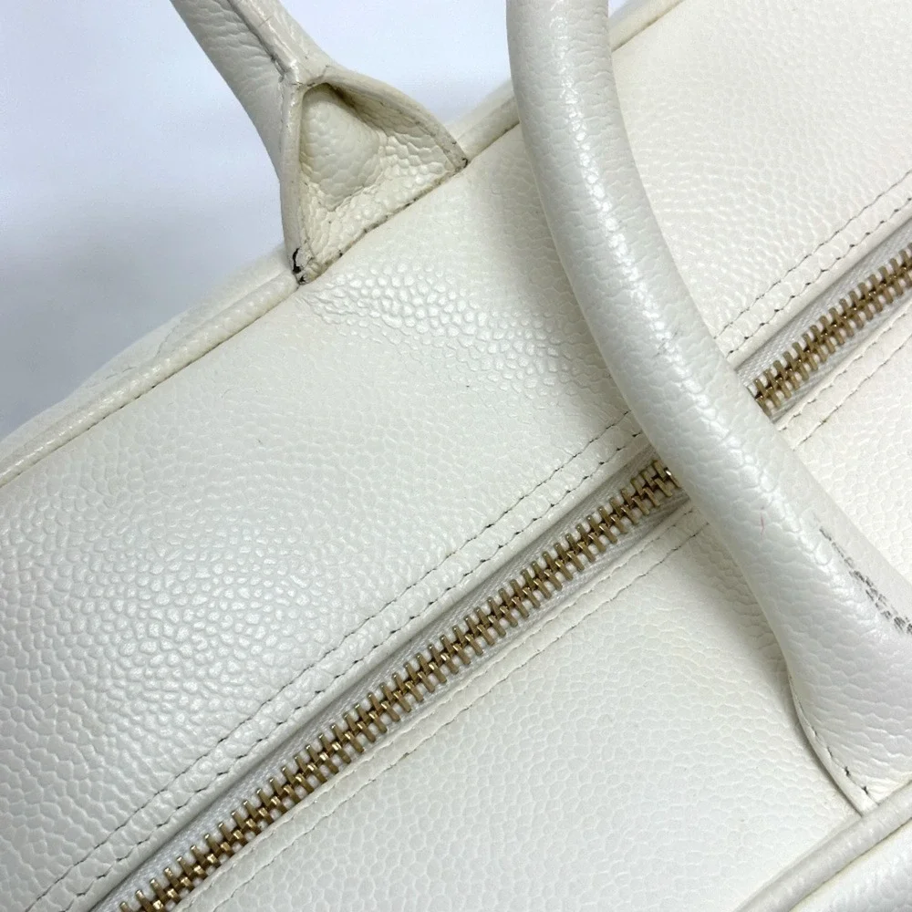 CHANEL White Bag